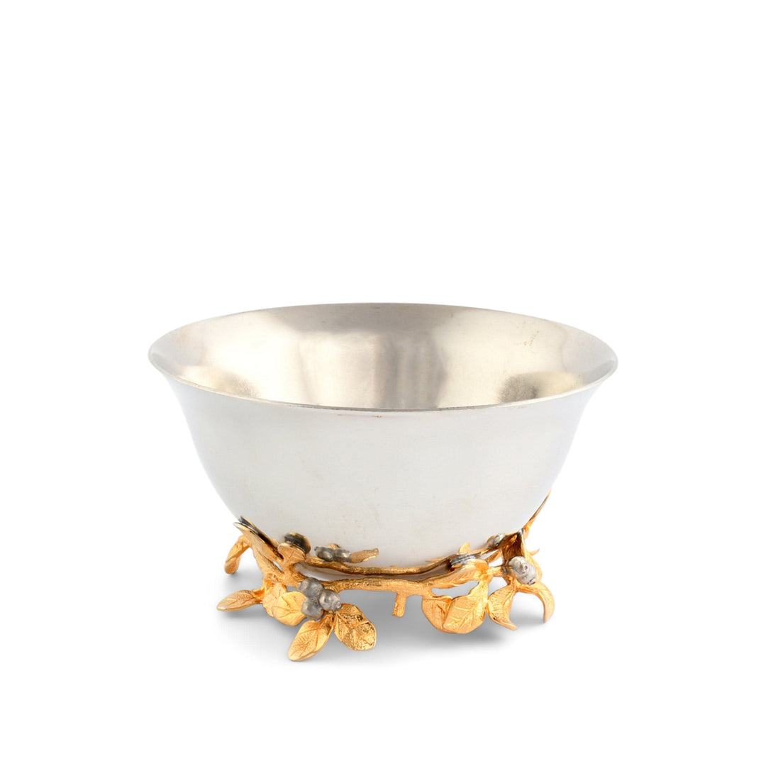 Winter Berry Pewter Bowl