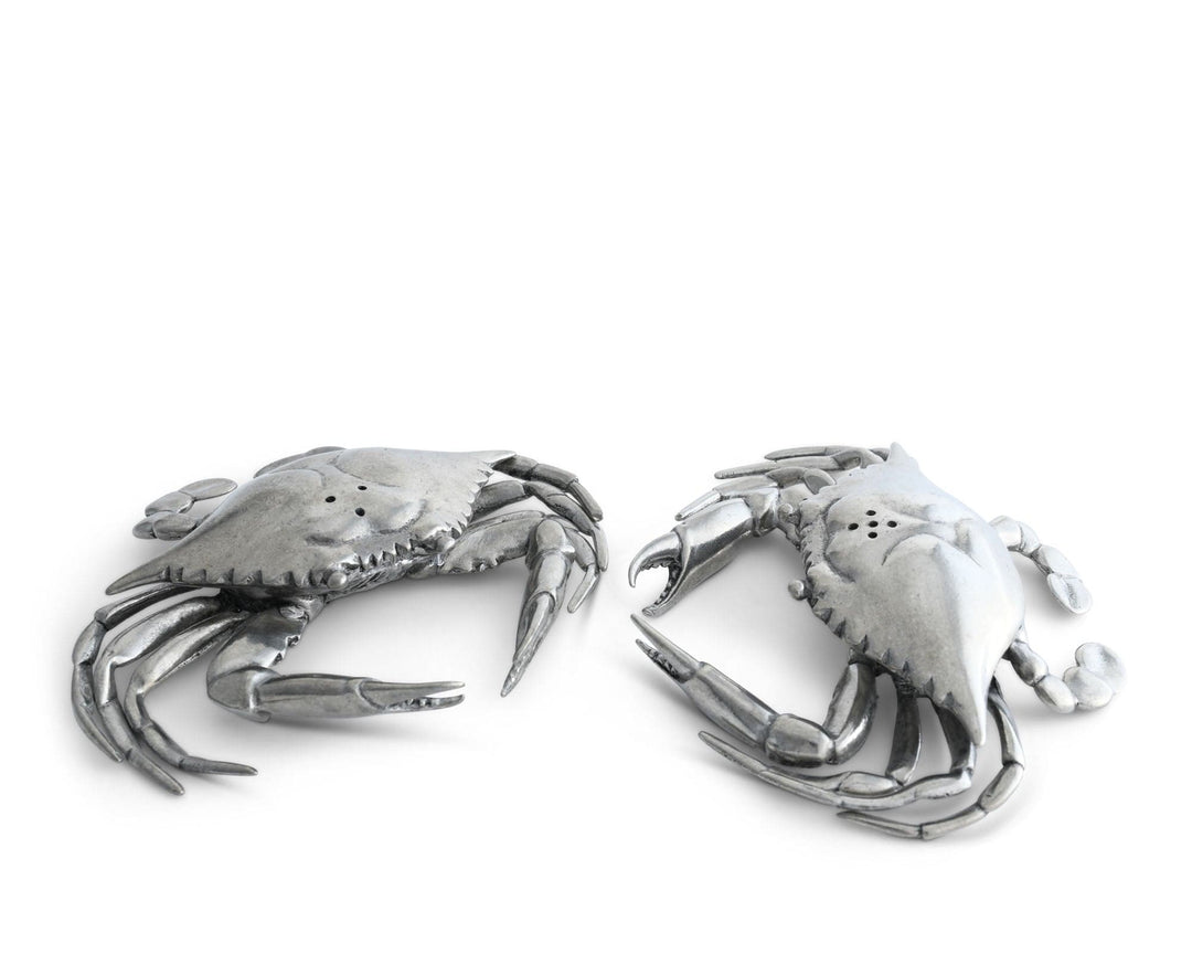 Pewter Blue Crabs Salt & Pepper Set