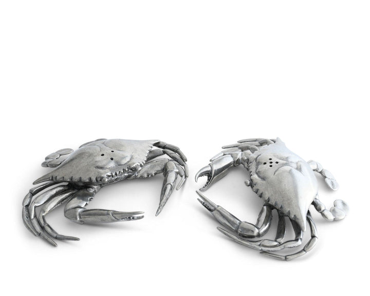 Pewter Blue Crabs Salt & Pepper Set