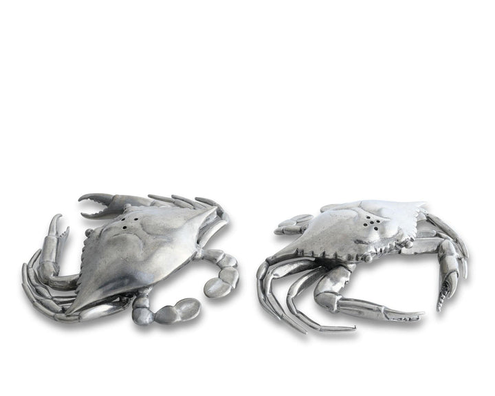 Pewter Blue Crabs Salt & Pepper Set