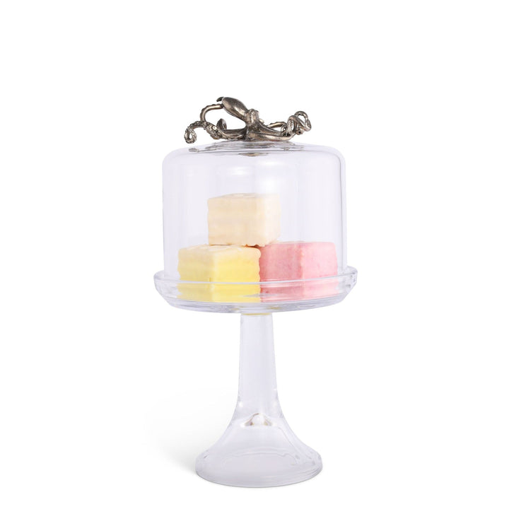 Octopus Glass Covered Cake / Dessert Stand