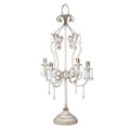 Vintage Tabletop Chandelier with Crystals – Vintage Shopper