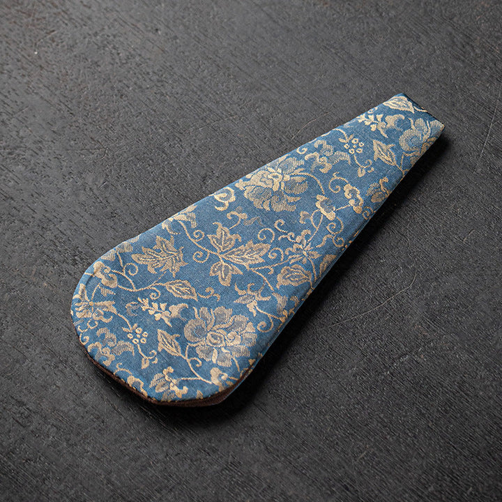 Vintage Style Embroidery Scissors with Random Brocade Sheath