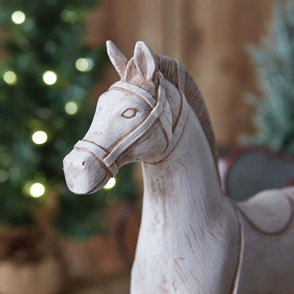 Vintage Toy Rocking Horse Figurine
