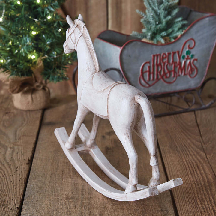 Vintage Toy Rocking Horse Figurine