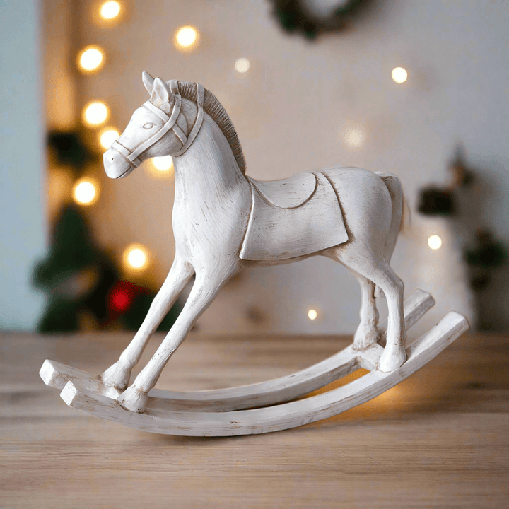 Vintage Toy Rocking Horse Figurine