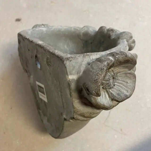Wall Art Cement Girl   Planter