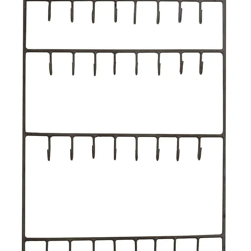 Simple Wire Jewel Hook Wall Mount